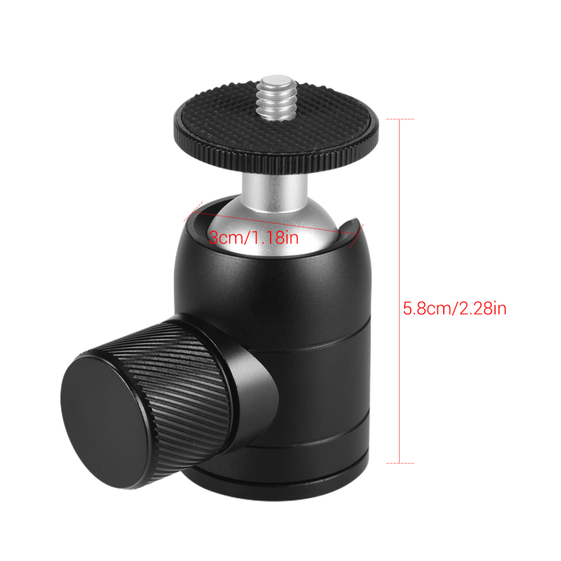 Andoer DSLR 카메라용 삼각대 볼 헤드, 360 - Lacrosse Stick Head 리뷰 및 가격