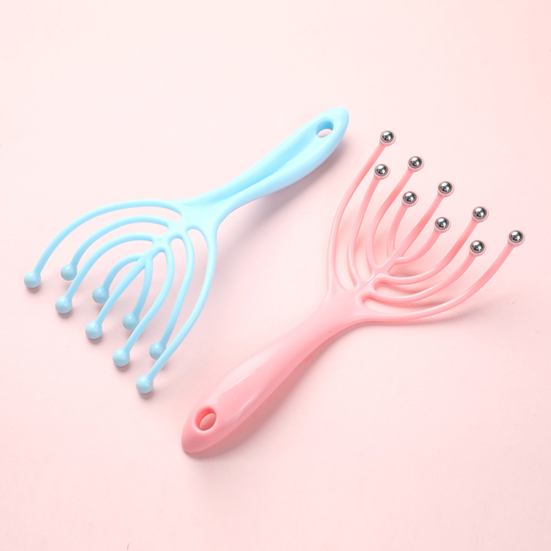 1 Pc 헤드 마사지 두피 목 빗 롤러 다섯 손가락 9 - Lacrosse Stick Head 리뷰 및 가격