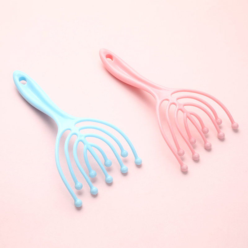 1 Pc 헤드 마사지 두피 목 빗 롤러 다섯 손가락 9 - Lacrosse Stick Head 리뷰 및 가격