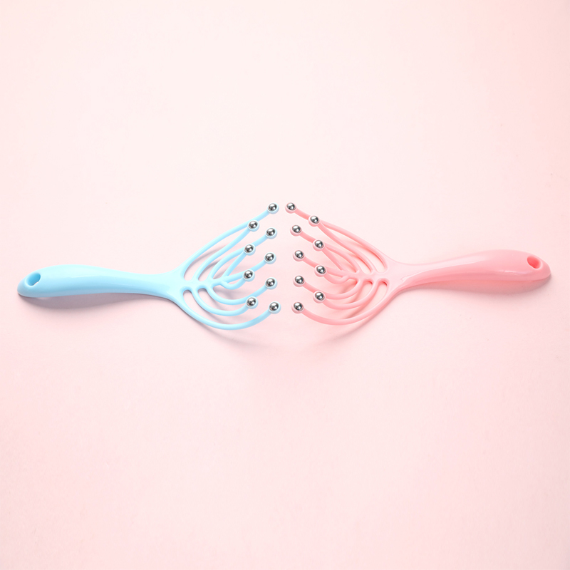1 Pc 헤드 마사지 두피 목 빗 롤러 다섯 손가락 9 - Lacrosse Stick Head 리뷰 및 가격