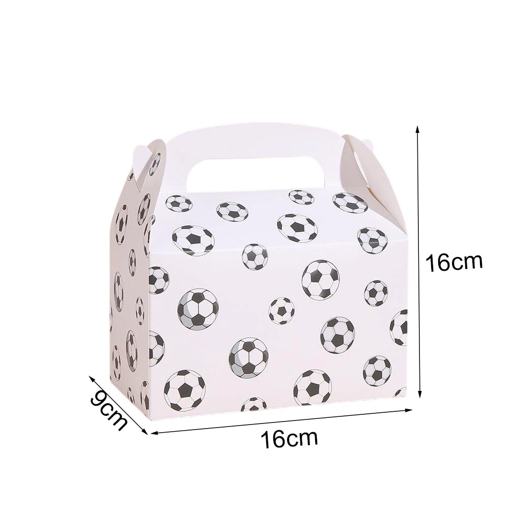 6/12/24pcs 축구 테마 파티 종이 선물 상자 손 - Sports Equipment Cabinet 리뷰 및 가격