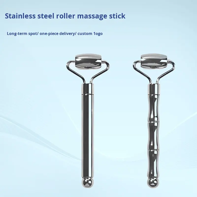 더블 헤드 롤러 스킨케어 도구 얼굴 눈 목용 304 스 - Lacrosse Stick Head 리뷰 및 가격