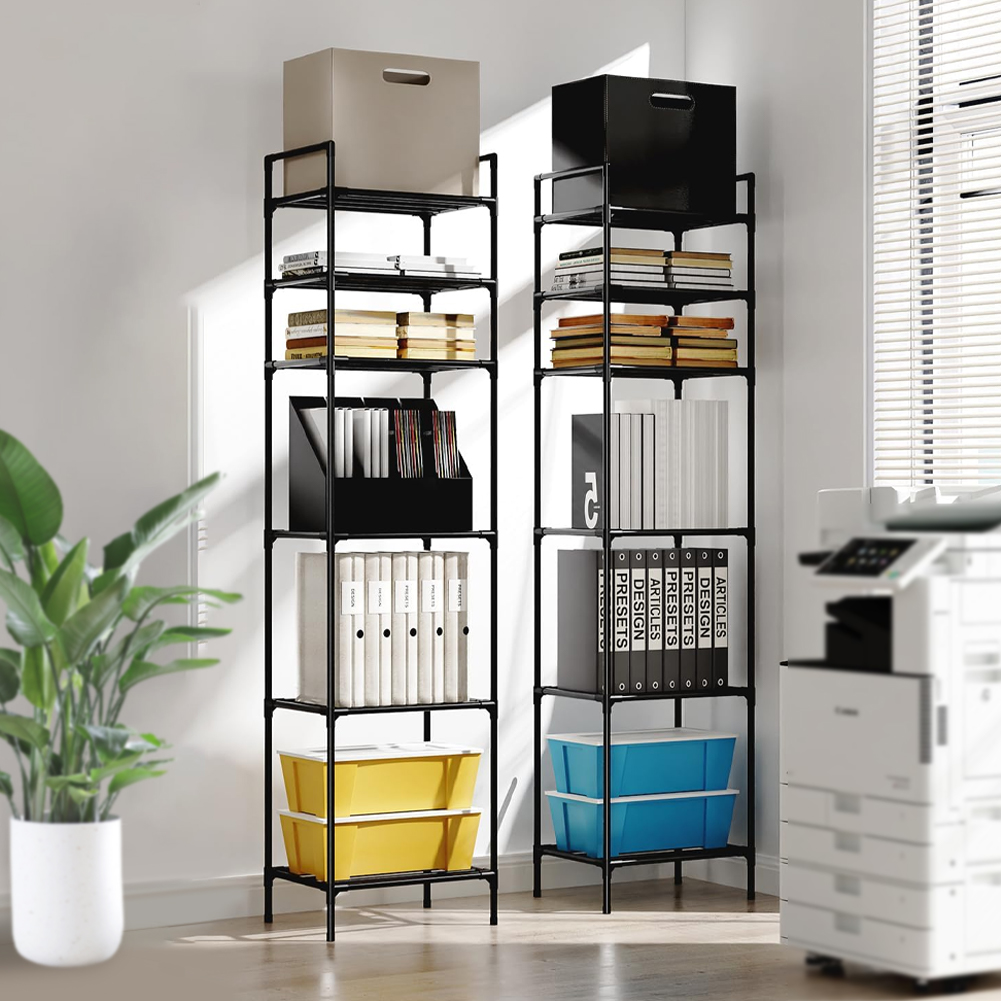 6 계층 금속 스토리지 선반 바닥에서 바닥까지 다층 가 - Sports Equipment Cabinet 리뷰 및 가격